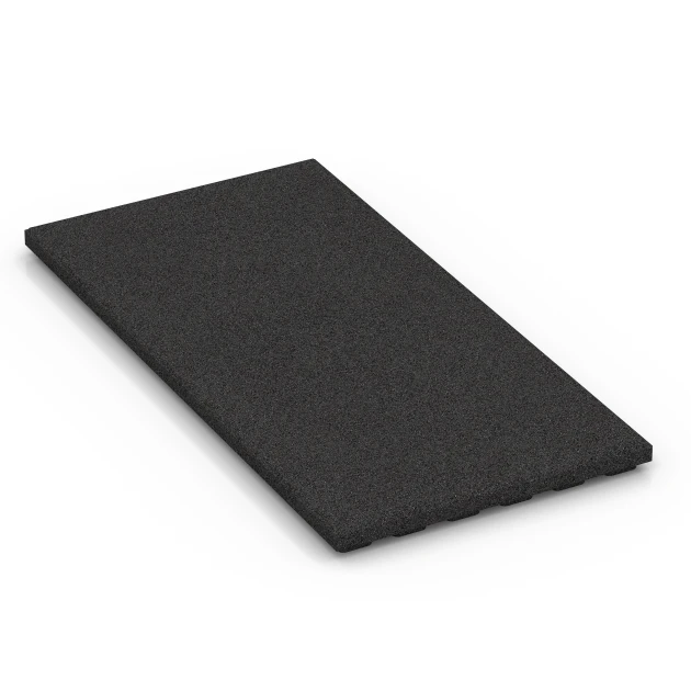 Stájová rohož Luxus von WARCO im Farbdesign Antracit mit den Abmessungen 100 x 50 x 4,5 cm | 0,50 m². Produktfoto von Artikel 6389 in der Aufsicht von schräg vorne.