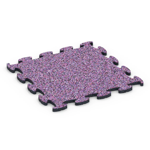 Balkónová podlaha von WARCO im Farbdesign Levandule mit den Abmessungen 44,6 x 44,6 x 1,8 cm. Produktfoto von Artikel 6792 in der Aufsicht von schräg vorne.