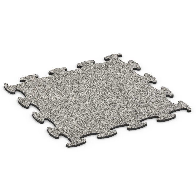 Podlaha pro psí sport von WARCO im Farbdesign Šedá žula mit den Abmessungen 98 x 98 × 1,8 cm. Produktfoto von Artikel 6806 in der Aufsicht von schräg vorne.