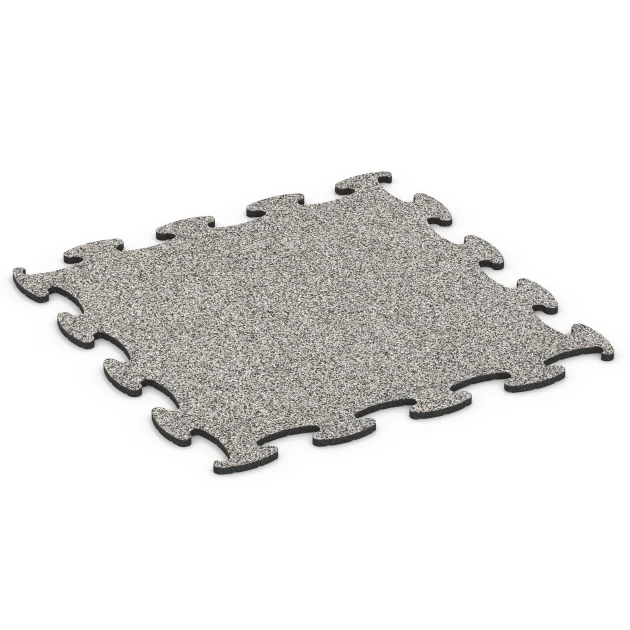 Veletržní klik dlaždice von WARCO im Farbdesign Šedá žula mit den Abmessungen 98 x 98 × 1,8 cm. Produktfoto von Artikel 6923 in der Aufsicht von schräg vorne.