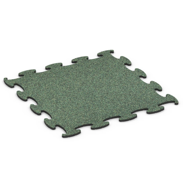 Halová podlaha pro psí sport von WARCO im Farbdesign Anglický trávník mit den Abmessungen 98 x 98 × 1,8 cm. Produktfoto von Artikel 6906 in der Aufsicht von schräg vorne.
