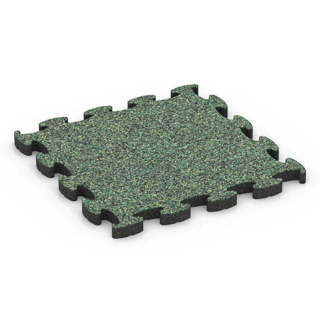 Fitness Active podlaha von WARCO im Farbdesign Anglický trávník mit den Abmessungen 46 x 46 × 2,8 cm. Produktfoto von Artikel 6843 in der Aufsicht von schräg vorne.