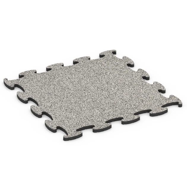 Fitness Active podlaha von WARCO im Farbdesign Šedá žula mit den Abmessungen 98 x 98 x 2,8 cm. Produktfoto von Artikel 6851 in der Aufsicht von schräg vorne.