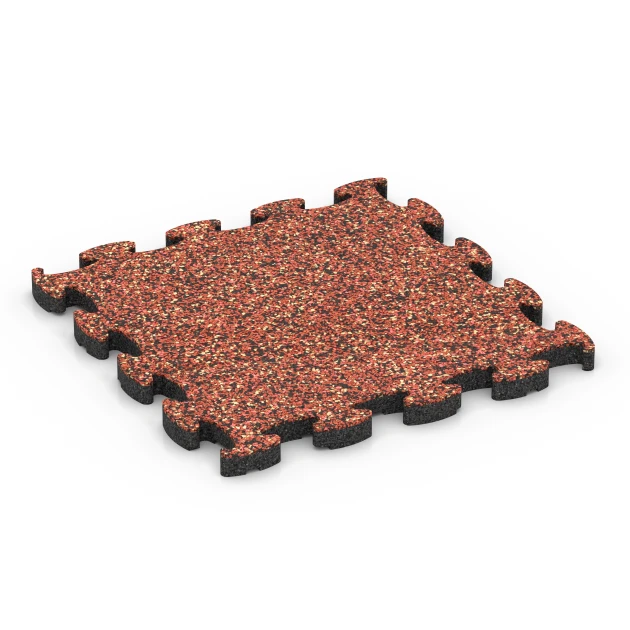 Klik dlaždice kamenný koberec von WARCO im Farbdesign Etna mit den Abmessungen 30 x 30 x 1,8 cm. Produktfoto von Artikel 6818 in der Aufsicht von schräg vorne.