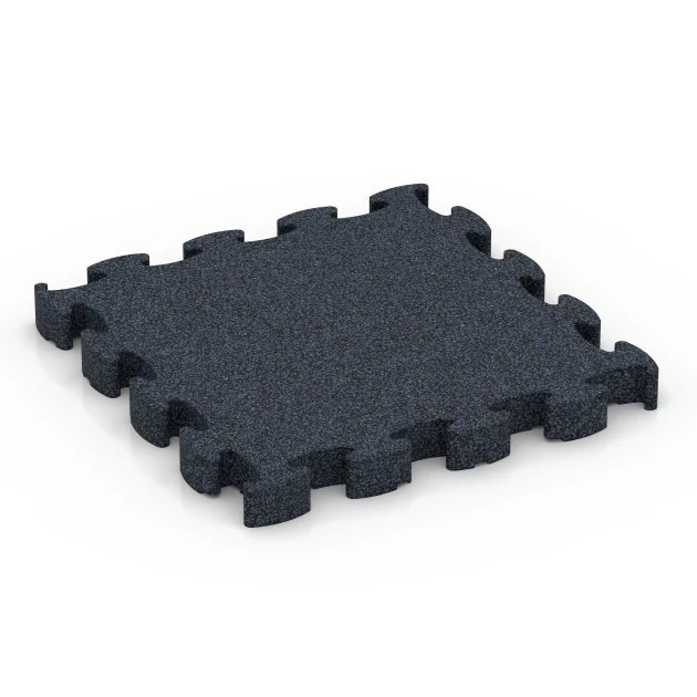 Fitness Premium sportovní podlaha von WARCO im Farbdesign Antracit mit den Abmessungen 28,9 x 28,9 x 2,8 cm. Produktfoto von Artikel 6959 in der Aufsicht von schräg vorne.