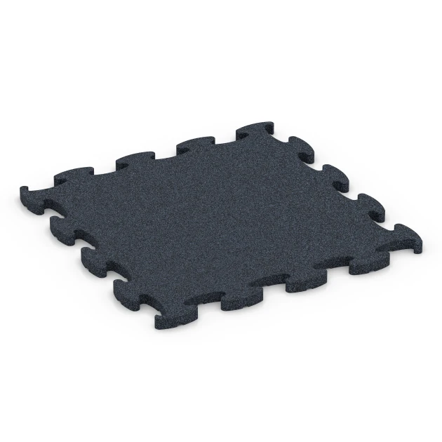 Fitness Premium sportovní podlaha von WARCO im Farbdesign Antracit mit den Abmessungen 45,9 x 45,9 x 1,8. Produktfoto von Artikel 6960 in der Aufsicht von schräg vorne.