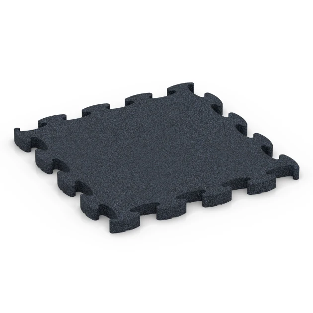 Fitness Premium sportovní podlaha von WARCO im Farbdesign Antracit mit den Abmessungen 45,9 x 45,9 x 2,8 cm. Produktfoto von Artikel 6961 in der Aufsicht von schräg vorne.