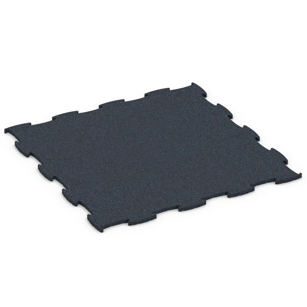 Fitness Premium sportovní podlaha von WARCO im Farbdesign Antracit mit den Abmessungen 99 x 99 x 1,8 cm. Produktfoto von Artikel 6962 in der Aufsicht von schräg vorne.
