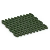 Dopadová zatravňovací dlažba von WARCO im Farbdesign Travní zelená mit den Abmessungen 100 x 100 x 4 cm. Produktfoto von Artikel 7011 in der Aufsicht von schräg vorne.