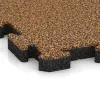 Detailaufnahme der Randausprägung von WARCO-Produkt 5931, Vnitřní podlahová dlaždice puzzle, Format 500 x 500 x 40 mm, Farbe Terra Cotta.