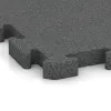 Detailaufnahme der Randausprägung von WARCO-Produkt 4073, Podlahová krytina pro psy, Format 1000 x 1000 x 40 mm, Farbe Šedá břidlice.