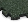 Detailaufnahme der Randausprägung von WARCO-Produkt 5850, Vnitřní podlahová dlaždice puzzle, Format 1000 x 1000 x 30 mm, Farbe Anglický trávník.