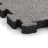Detailaufnahme der Randausprägung von WARCO-Produkt 4558, Venkovní dlaždice na klik, Format 500 x 500 x 50 mm, Farbe Šedý melange.