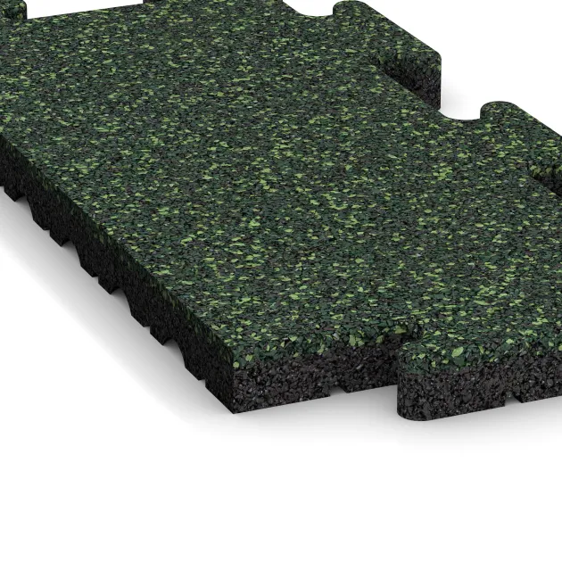 Detailaufnahme der Randausprägung von WARCO-Produkt 4889, Okrajová dlaždice HD, Format 500 x 235 x 30 mm, Farbe Anglický trávník.