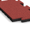 Detailaufnahme der Randausprägung von WARCO-Produkt 5313, Okrajová dlaždice, Format 500 x 235 x 30 mm, Farbe Červená Růže.
