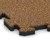 Detailaufnahme der Randausprägung von WARCO-Produkt 5042, Okrajová dlaždice HD, Format 1000 x 485 x 30 mm, Farbe Terra Cotta.
