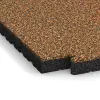 Detailaufnahme der Randausprägung von WARCO-Produkt 5120, Okrajová dlaždice HD, Format 1000 x 485 x 40 mm, Farbe Terra Cotta.