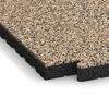 Detailaufnahme der Randausprägung von WARCO-Produkt 5122, Okrajová dlaždice HD, Format 1000 x 485 x 40 mm, Farbe Travertin.