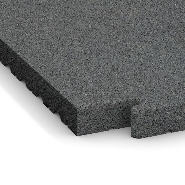 Detailaufnahme der Randausprägung von WARCO-Produkt 5149, Okrajová dlaždice, Format 1000 x 485 x 40 mm, Farbe Šedá břidlice.