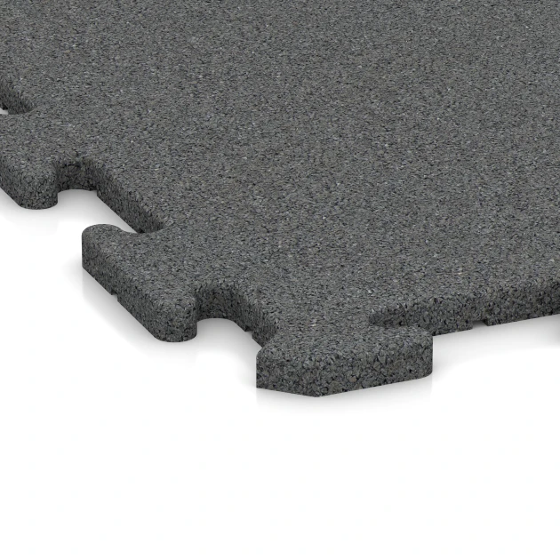 Detailaufnahme der Randausprägung von WARCO-Produkt 3956, Podlahová krytina pro psy, Format 100 x 100 x 1,8 cm | 1,00 m², Farbe Břidlicová šedá.