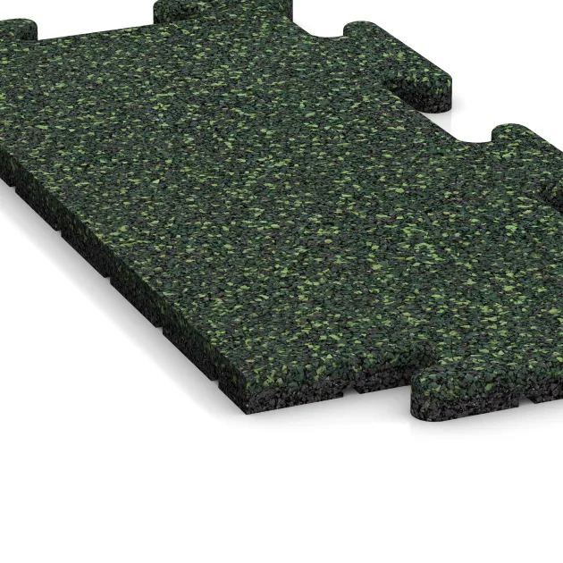 Detailaufnahme der Randausprägung von WARCO-Produkt 4699, Okrajová dlaždice, Format 500 x 235 x 18 mm, Farbe Anglický trávník.