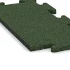 Detailaufnahme der Randausprägung von WARCO-Produkt 4809, Okrajová dlaždice, Format 500 x 235 x 18 mm, Farbe Trávově zelená.