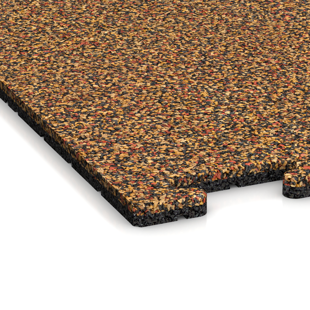 Detailaufnahme der Randausprägung von WARCO-Produkt 4746, Okrajová deska (vyřezaná ve výrobě), Format 1000 x 485 x 18 mm, Farbe Terra Cotta.