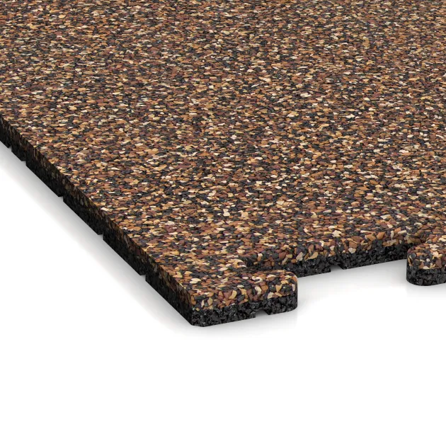 Detailaufnahme der Randausprägung von WARCO-Produkt 4756, Okrajová dlaždice, Format 1000 x 485 x 18 mm, Farbe Kůra a Basto.