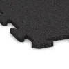 Detailaufnahme der Randausprägung von WARCO-Produkt 4833, Rohová dlaždice, Format 485 x 485 x 18 mm, Farbe Antracit.