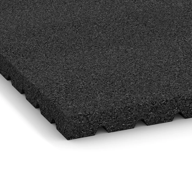 Detailaufnahme der Randausprägung von WARCO-Produkt 3640, Stájová rohož HD, Format 100 x 100 x 4 cm, Farbe Antracit.