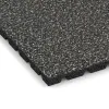Detailaufnahme der Randausprägung von WARCO-Produkt 5477, Terasová dlaždice 3 cm, Format 500 x 500 x 30 mm, Farbe Tmavě šedý granit.