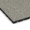 Detailaufnahme der Randausprägung von WARCO-Produkt 5479, Terasová dlaždice 3 cm, Format 500 x 500 x 30 mm, Farbe Světlý granit.