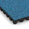 Detailaufnahme der Randausprägung von WARCO-Produkt 5583, Bezpečnostní dlaždice na dětské hřiště 5 cm - EN 1177 ≤ 145 cm, Format 500 x 500 x 50 mm, Farbe Atlantik.