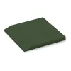 Detailaufnahme der Randausprägung von WARCO-Produkt 0434, Edge tile (one chamfered side), Format 500 x 500 x 45 mm, Farbe Trávově zelená.