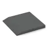 Detailaufnahme der Randausprägung von WARCO-Produkt 0442, Edge tile (one chamfered side), Format 500 x 500 x 50 mm, Farbe Šedá břidlice.