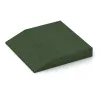 Detailaufnahme der Randausprägung von WARCO-Produkt 0453, Edge tile (one chamfered side), Format 500 x 500 x 80 mm, Farbe Trávově zelená.
