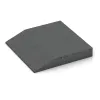 Detailaufnahme der Randausprägung von WARCO-Produkt 0454, Edge tile (one chamfered side), Format 500 x 500 x 80 mm, Farbe Šedá břidlice.
