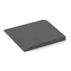 Detailaufnahme der Randausprägung von WARCO-Produkt 0484, Corner tile (two chamfered sides), Format 500 x 500 x 50 mm, Farbe Šedá břidlice.