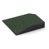 Detailaufnahme der Randausprägung von WARCO-Produkt 3832, Corner tile (two chamfered sides), Format 500 x 500 x 100 mm, Farbe Anglický trávník.