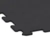 Detailaufnahme der Randausprägung von WARCO-Produkt 1048, Schodová dlaždice, Format 970 x 970 x 8 mm, Farbe Matná antracitová.