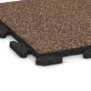 Detailaufnahme der Randausprägung von WARCO-Produkt 1162, Terasa dlaždice Classic, Format 500 x 500 x 30 mm, Farbe Kůra a Basto.