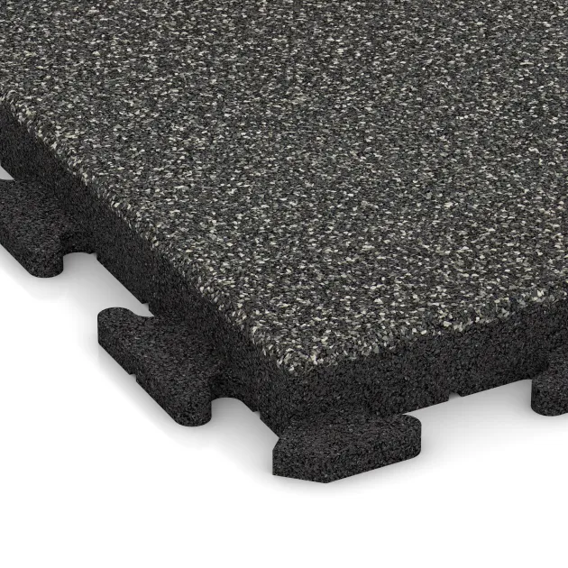 Detailaufnahme der Randausprägung von WARCO-Produkt 1427, Terasa dlaždice Classic, Format 500 x 500 x 50 mm, Farbe Tmavě šedý granit.