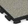 Detailaufnahme der Randausprägung von WARCO-Produkt 1423, Terasa dlaždice Classic, Format 500 x 500 x 50 mm, Farbe Světlý granit.