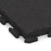 Detailaufnahme der Randausprägung von WARCO-Produkt 1477, Terasa dlaždice Classic, Format 500 x 500 x 50 mm, Farbe Antracit.