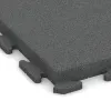 Detailaufnahme der Randausprägung von WARCO-Produkt 1476, Terasa dlaždice Classic, Format 500 x 500 x 50 mm, Farbe Šedá břidlice.