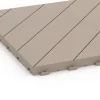 Detailaufnahme der Randausprägung von WARCO-Produkt 6327, Rybí kost – Terasové dlaždice, Format 38,5 x 38,5 x 2 cm, Farbe Vanilka.