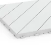 Detailaufnahme der Randausprägung von WARCO-Produkt 6328, Rybí kost – Terasové dlaždice, Format 38,5 x 38,5 x 2 cm, Farbe Křída.