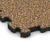 Detailaufnahme der Randausprägung von WARCO-Produkt 5435, Schodová dlaždice, Format 306 x 306 x 20 mm, Farbe Maroko.