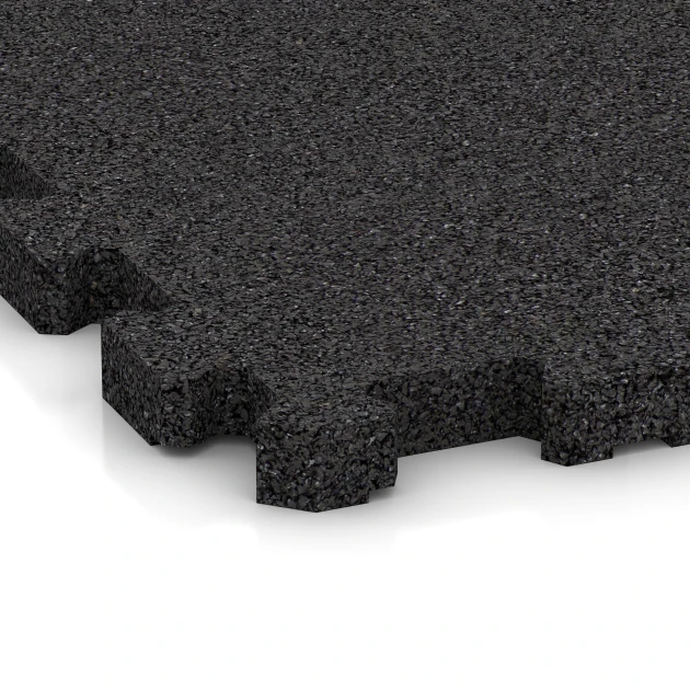 Detailaufnahme der Randausprägung von WARCO-Produkt 3741, Dlaždice na terasu, Format 30,6 x 30,6 x 2 cm | 0,094 m², Farbe Antracit.