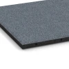 Detailaufnahme der Randausprägung von WARCO-Produkt 6130, Tlumicí deska – 95 cm, Format 50 x 50 x 3 cm | 0,25 m², Farbe Grafitová šedá.